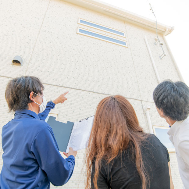 地域密着だからできる！定期無料点検！